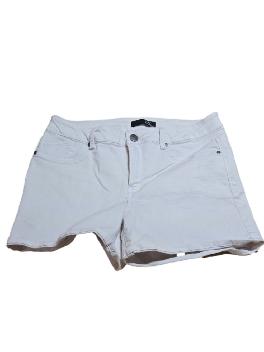 1822 Denim White Women's Jean Shorts Size 14